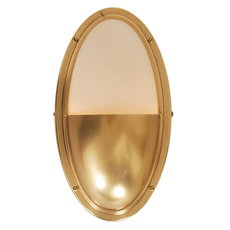 Бра Benita Loft Sconce gold Золотой Белое матовое стекло в Санкт-петербурге | Loft Concept 