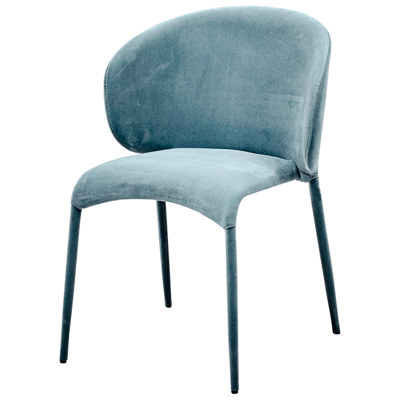 Стул Caroline Stool Pastel Blue Голубой пастельный в Санкт-петербурге | Loft Concept 