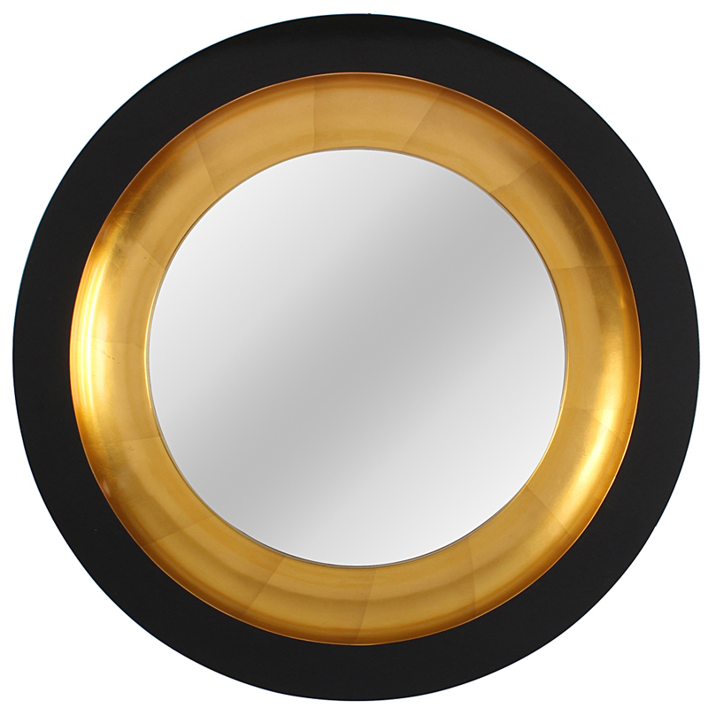 Зеркало Black and Gold Circle Mirror  в Санкт-петербурге | Loft Concept 