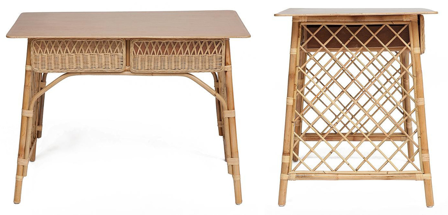 Стол Rattan Wicker Table - фото
