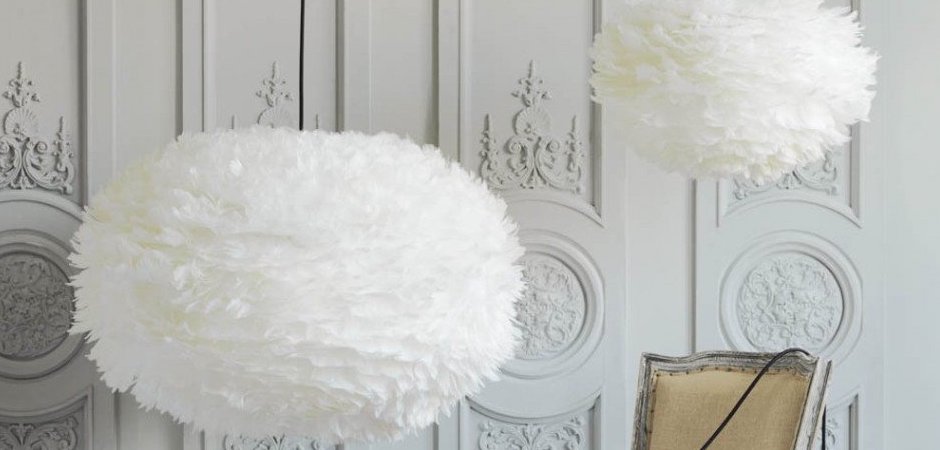 Люстра из перьев Plumage White Люстра из перьев Plumage White - Loft-Concept в Санкт-петербурге