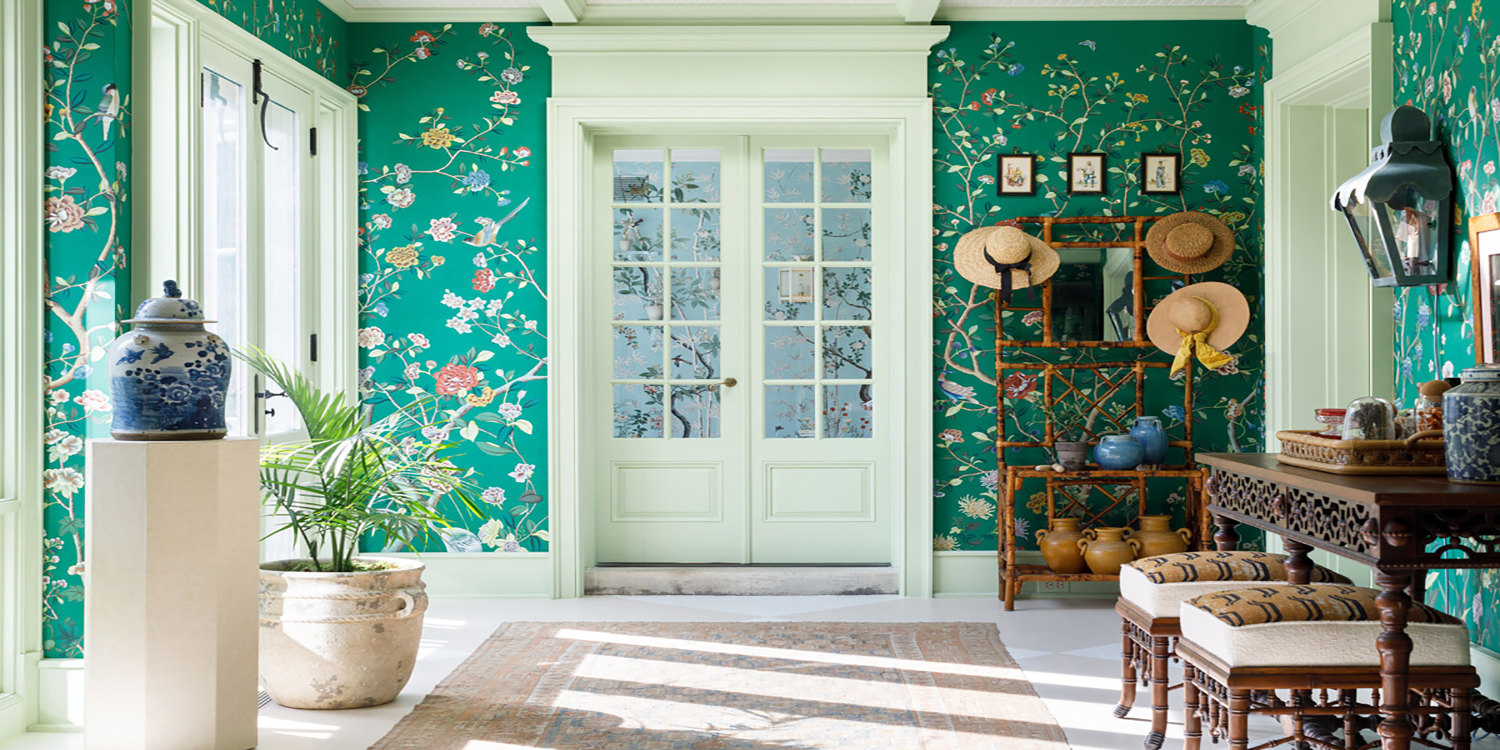 Обои ручная роспись Erdem Spring Green - фото №2