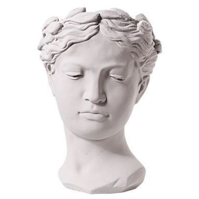 Ваза Female Bust white ivory ( слоновая кость ) в Санкт-петербурге | Loft Concept 