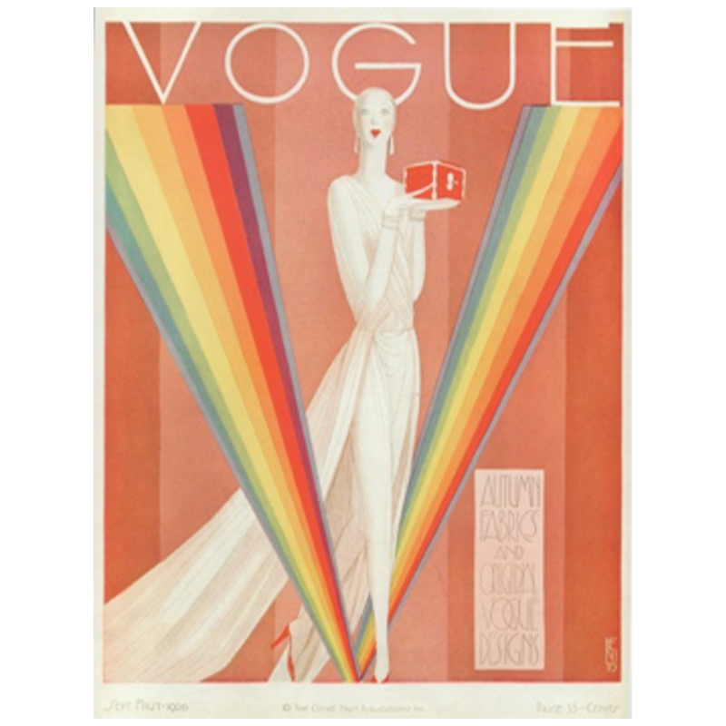 Постер Vogue Cover 1926 September  в Санкт-петербурге | Loft Concept 