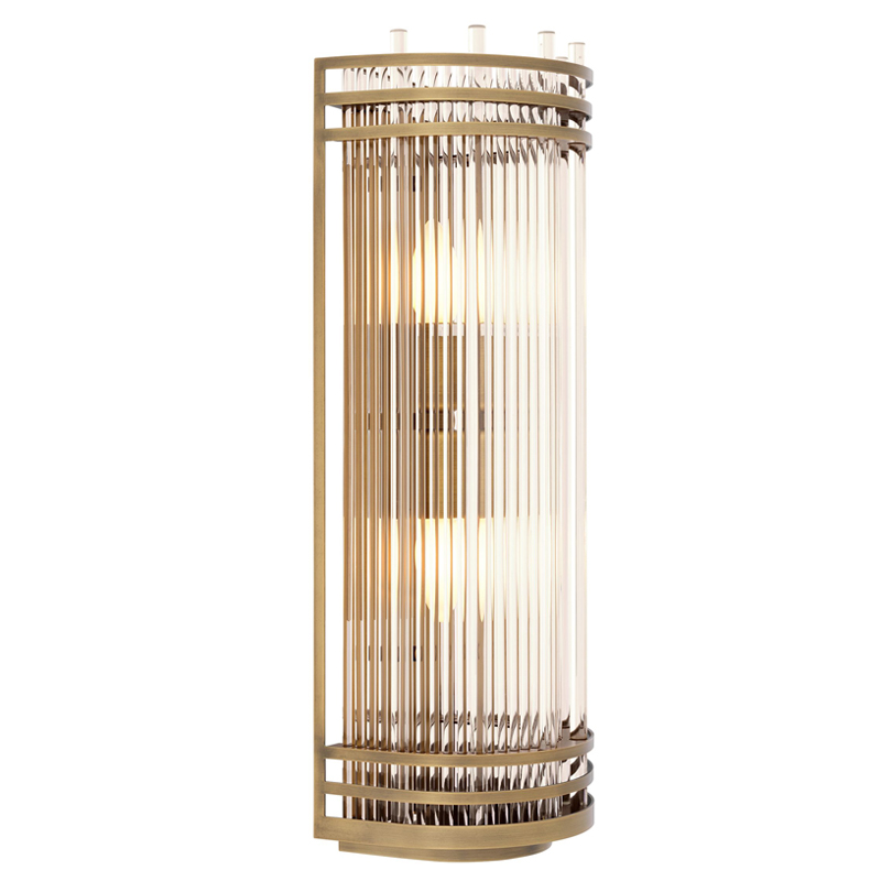  Eichholtz Wall Lamp Gulf L Brass      - | Loft Concept 