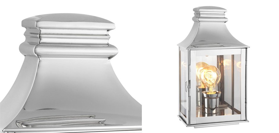 Бра Eichholtz Wall Lamp Primo S Nickel - Loft-Concept в Санкт-петербурге
