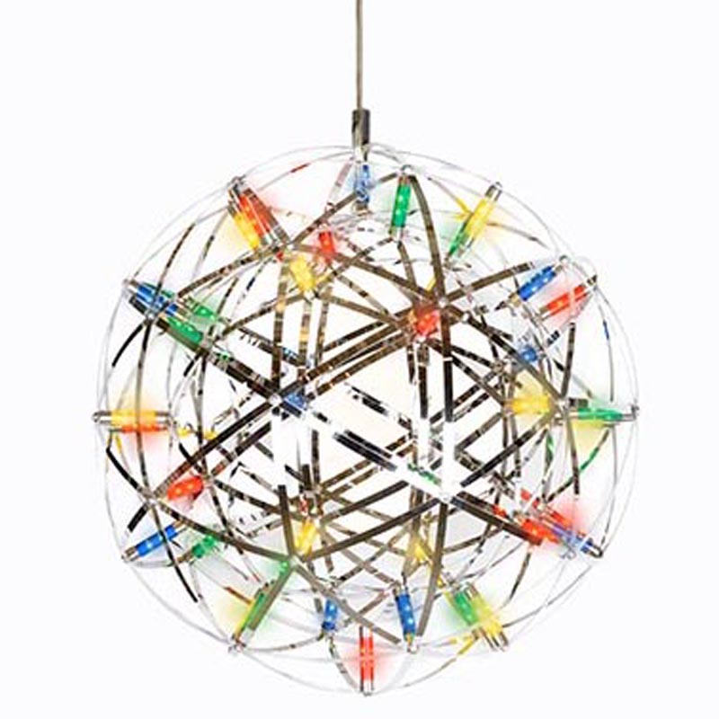 Люстра Moooi 3D Sphere Colored lamp S Хром Мульти в Санкт-петербурге | Loft Concept 