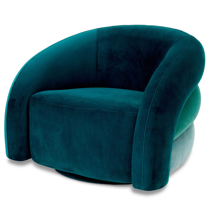 Кресло Eichholtz Chair Novelle Sea Green Морская синь Бирюзовый Светло-голубой в Санкт-петербурге | Loft Concept 