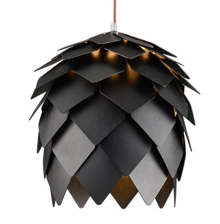 Подвесной светильник Crimea Pine Cone Black Черный в Санкт-петербурге | Loft Concept 