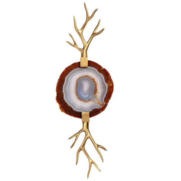 Бра Branch Agate Sconce emporium home Золотой в Санкт-петербурге | Loft Concept 