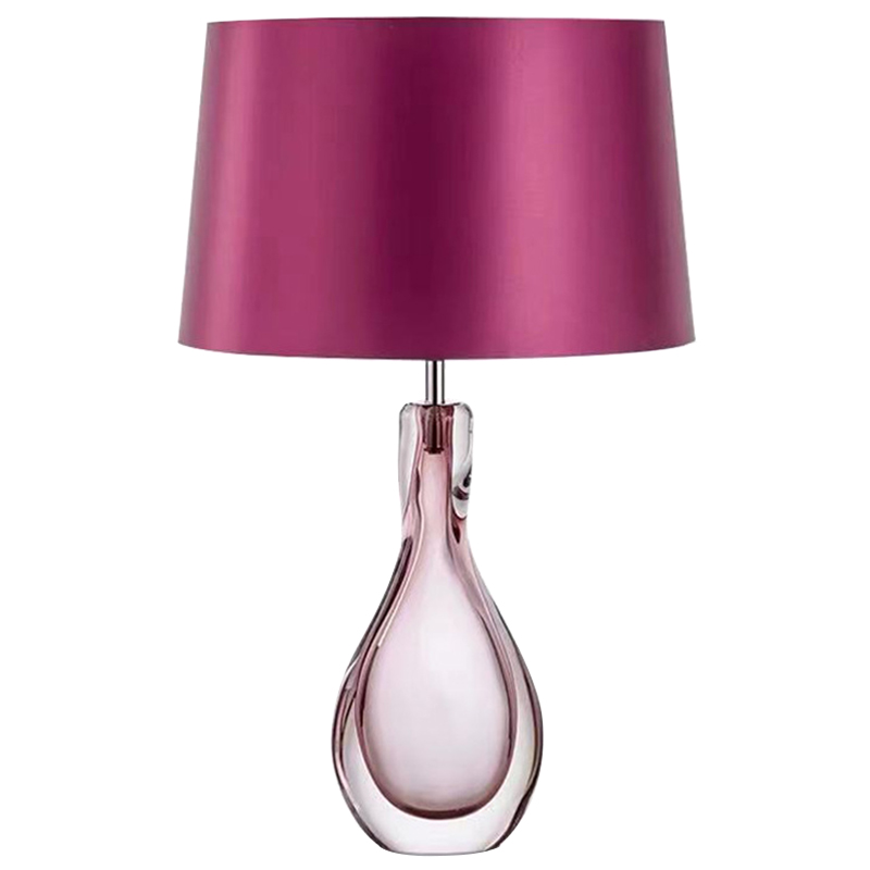 Настольная лампа Crystal Table Lamp Hot Pink Розовый в Санкт-петербурге | Loft Concept 