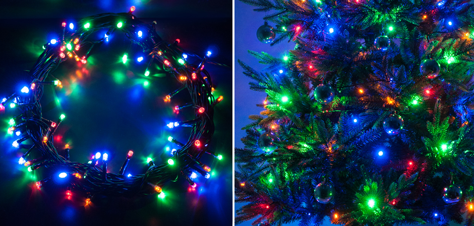 Интерьерная Гирлянда Цветные диоды - Loft-Concept в Санкт-петербурге