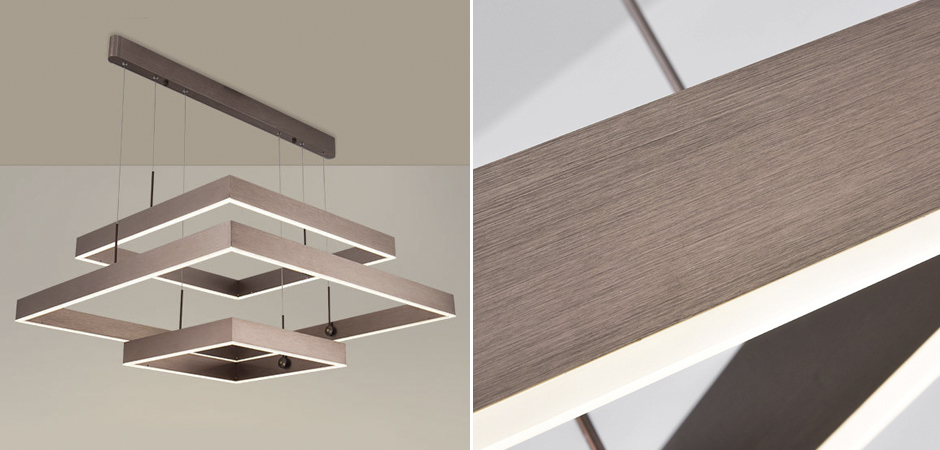 Люстра Ribbon Squares Chandelier - фото №1