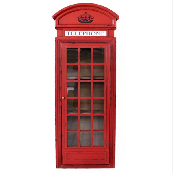  Red Telephone Box   - | Loft Concept 