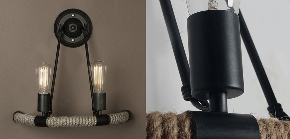 Бра Arco Loft Rope Light Бра Arco Loft Rope Light - Loft-Concept в Санкт-петербурге