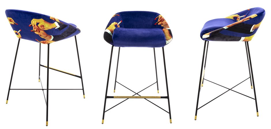 Барный стул Seletti High Stool Lipsticks - фото №1