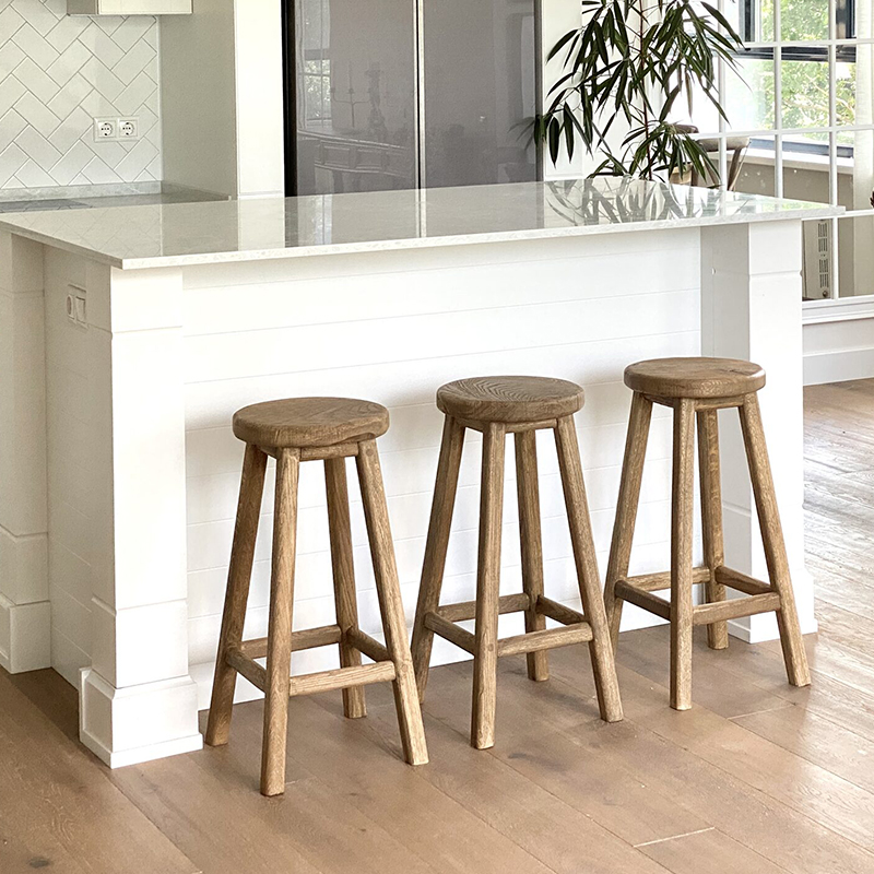 Барный табурет Den Bar Stool Древесина в Санкт-петербурге | Loft Concept 