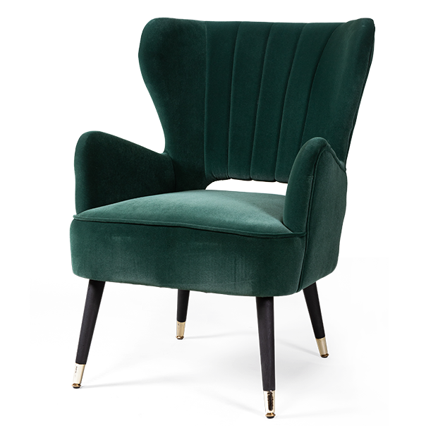 Кресло Flice ArmChair green Малахит (зеленый) в Санкт-петербурге | Loft Concept 