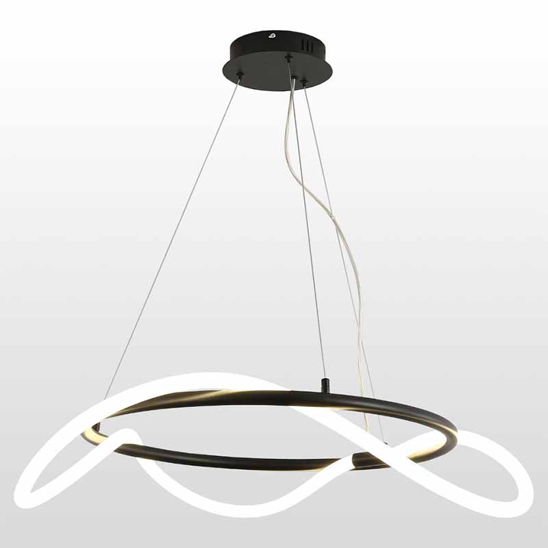 Люстра Luke Lampco Tracer Chandelier Black 60 Белый Черный в Санкт-петербурге | Loft Concept 