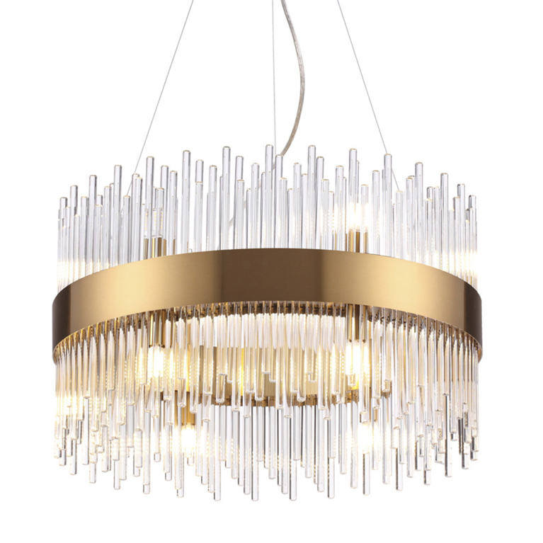 Люстра Nembus Chandelier Gold Circle Бронза в Санкт-петербурге | Loft Concept 