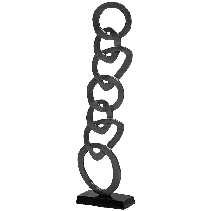 Статуэтка Anillos Statuette Black Черный в Санкт-петербурге | Loft Concept 