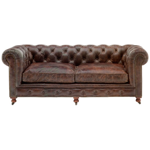 Диван Chesterfield Rebel Sofa Andrew Martin Коричневый в Санкт-петербурге | Loft Concept 