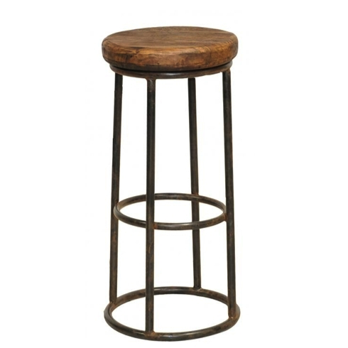 Барный стул Industrial Rust London Bar Stool Коричневый в Санкт-петербурге | Loft Concept 