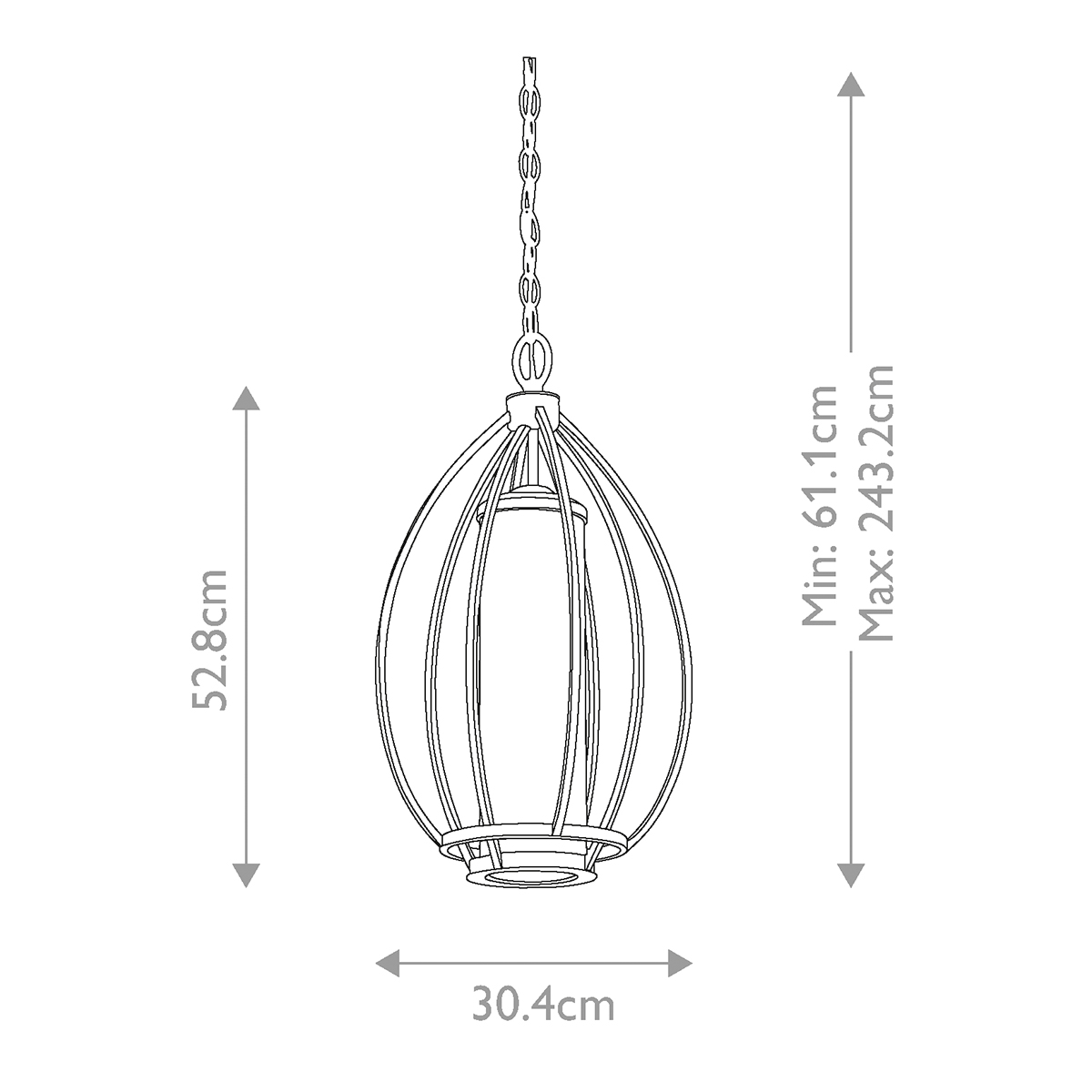 Подвесной светильник овальной формы с цилиндрическим плафоном в цвете сусальное серебро Kichler в Санкт-петербурге