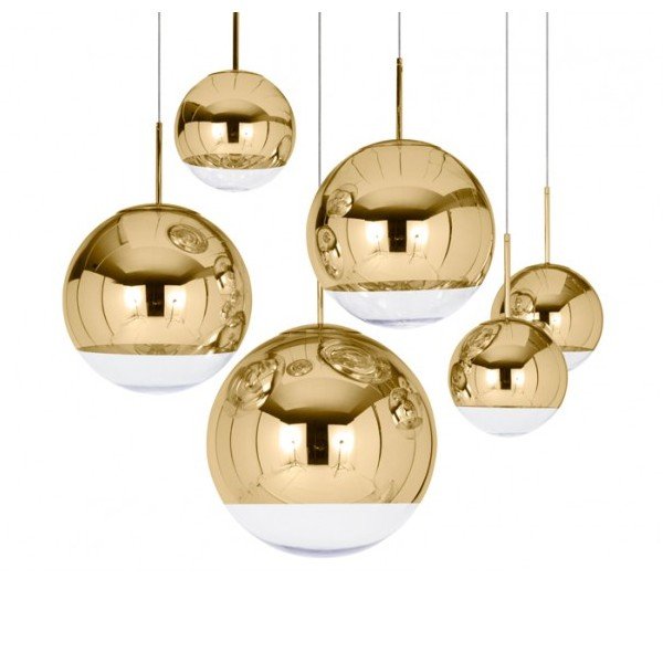 Подвесной светильник Mirror Ball Gold Золотой в Санкт-петербурге | Loft Concept 