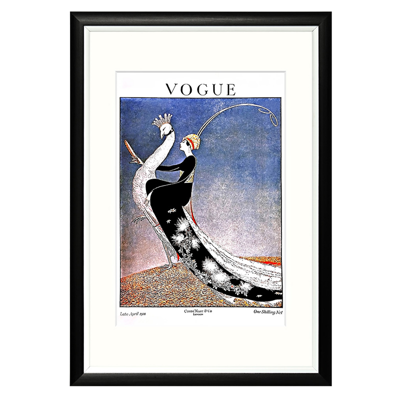 Постер Vogue April 1918 Мульти в Санкт-петербурге | Loft Concept 