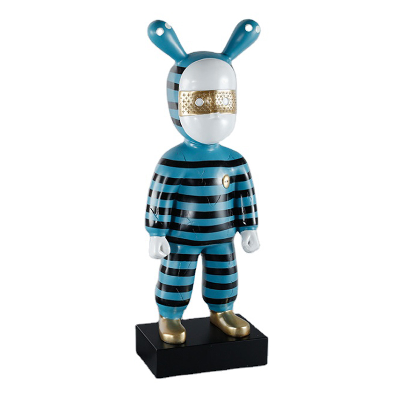 Rolito Large Figurine Blue Синий Черный Золотой в Санкт-петербурге | Loft Concept 