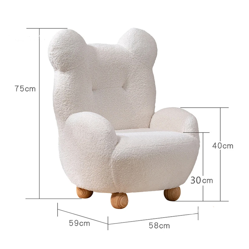 Кресло мягкое для детской Мишка Velvet Armchair Bear в Санкт-петербурге