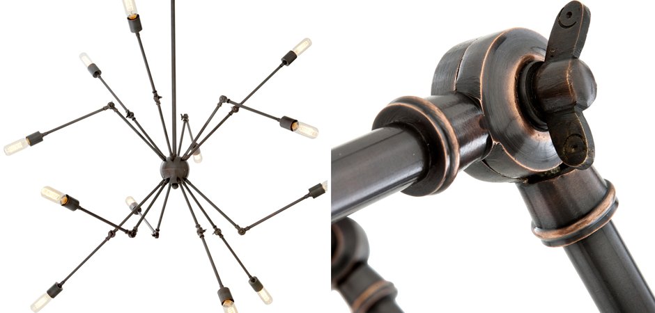 Люстра Eichholtz Ceiling Lamp Spider 12 - Loft-Concept в Санкт-петербурге