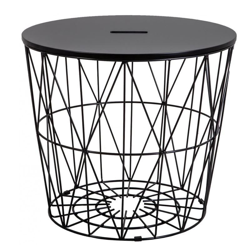 Приставной стол Cambria Side Table black Черный в Санкт-петербурге | Loft Concept 