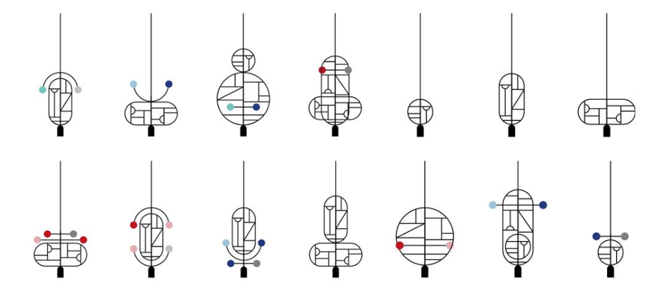 Подвесной Светильник Lines & Dots Home Adventures LD10 - фото №2