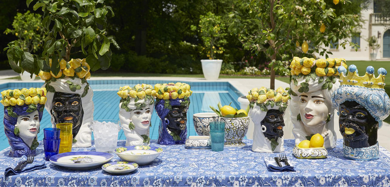 Ваза VASE LEMON HEAD MAN BIG - фото №1