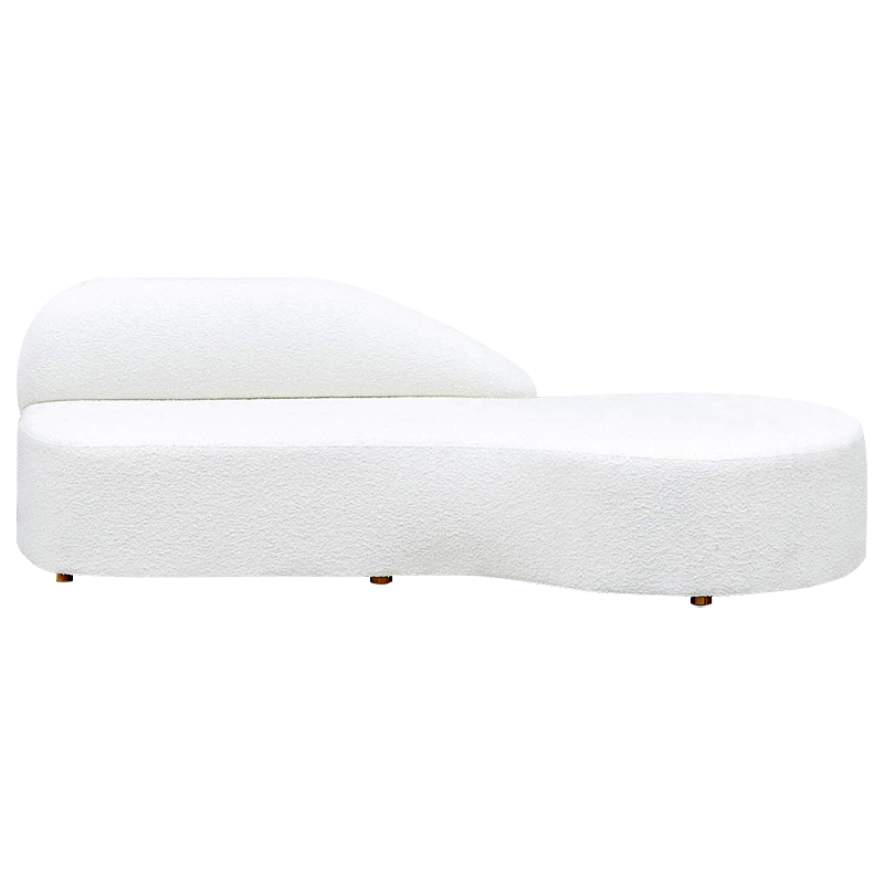 Диван Elsie White Boucle Sofa Белый в Санкт-петербурге | Loft Concept 