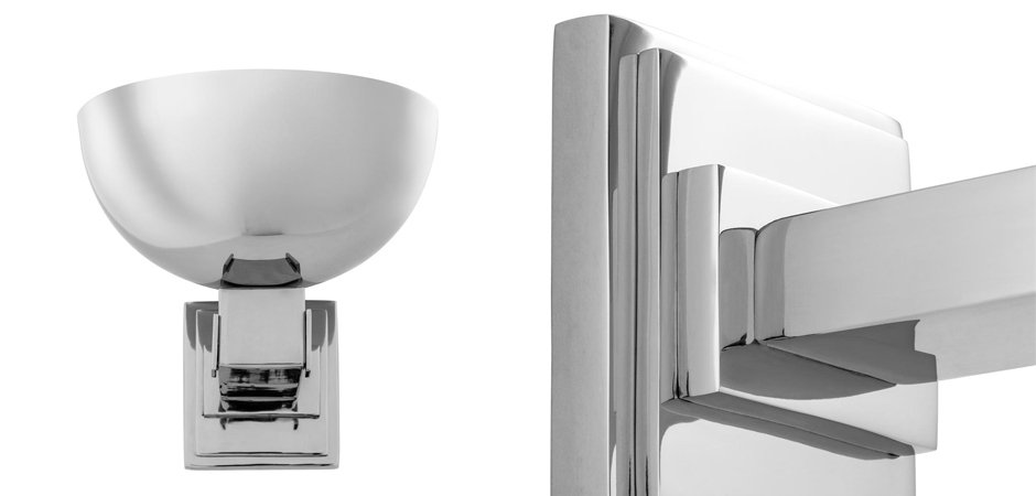 Бра Eichholtz Wall Lamp Haussman Nickel - Loft-Concept в Санкт-петербурге