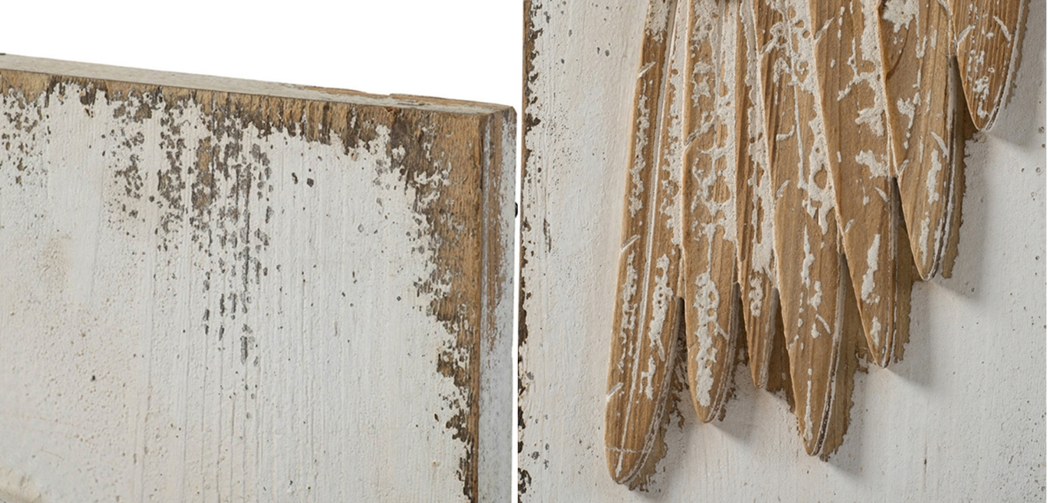 Деревянное панно Крылья Ангела - фото №1