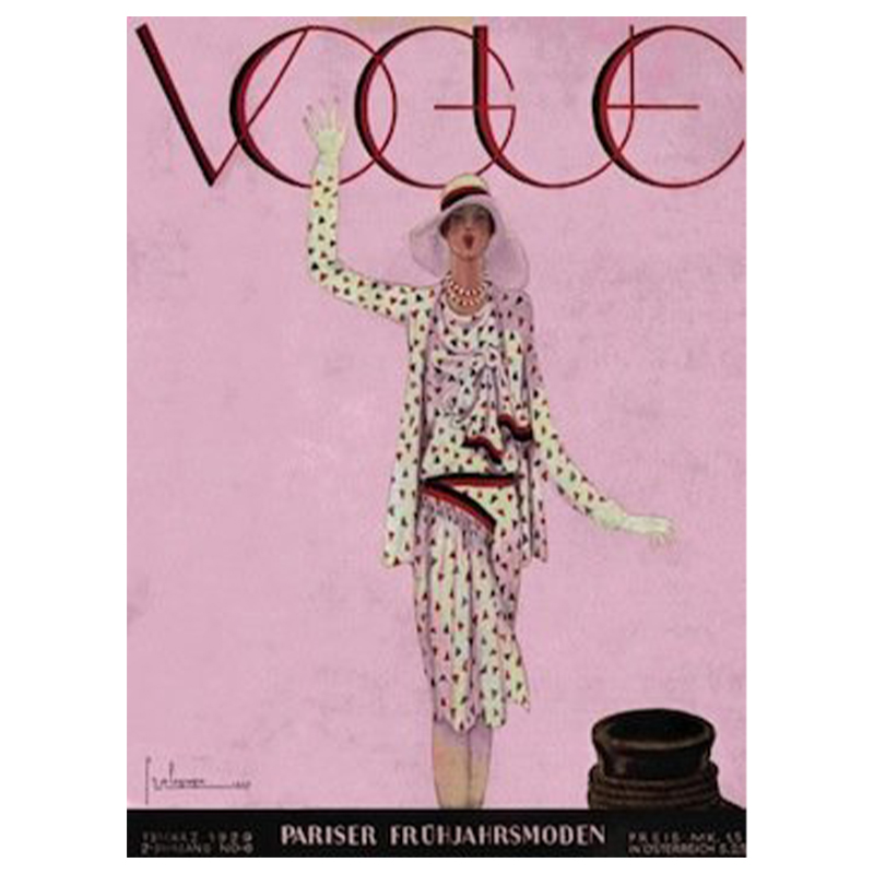 Постер Vogue Cover 1929 March  в Санкт-петербурге | Loft Concept 