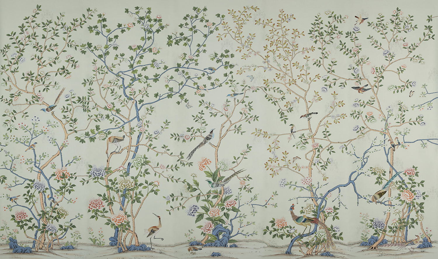 Обои ручной работы Earhalm Adam Grey - фото