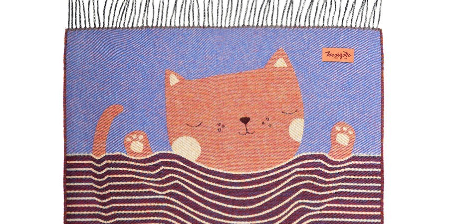 Плед CAT 1 Marzotto - Loft-Concept в Санкт-петербурге