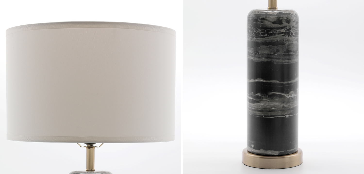 Настольная лампа Pillars of Marble - фото