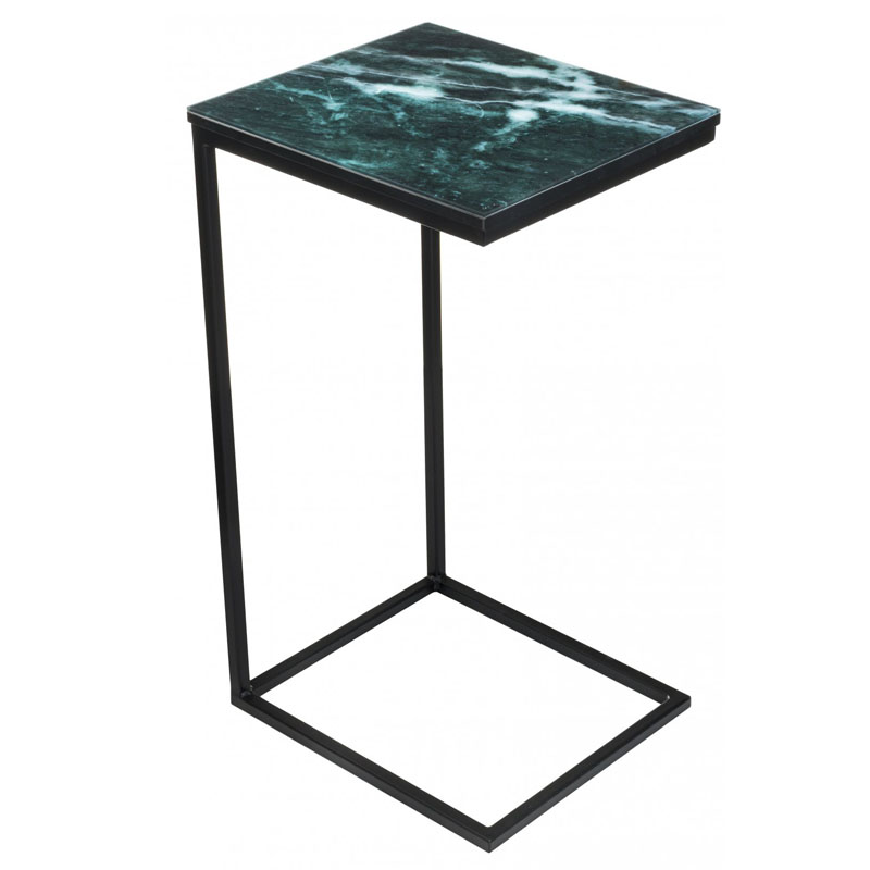 Приставной стол Zermatt Side Table malachite Малахит в Санкт-петербурге | Loft Concept 