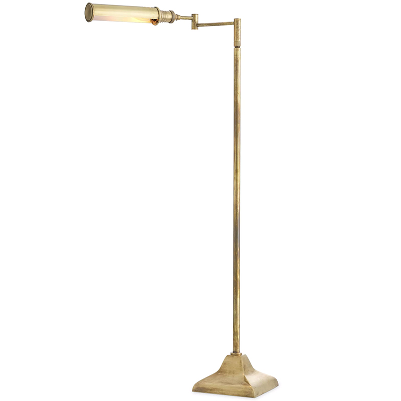 Торшер Eichholtz Floor Lamp Kingston Brass Латунь в Санкт-петербурге | Loft Concept 