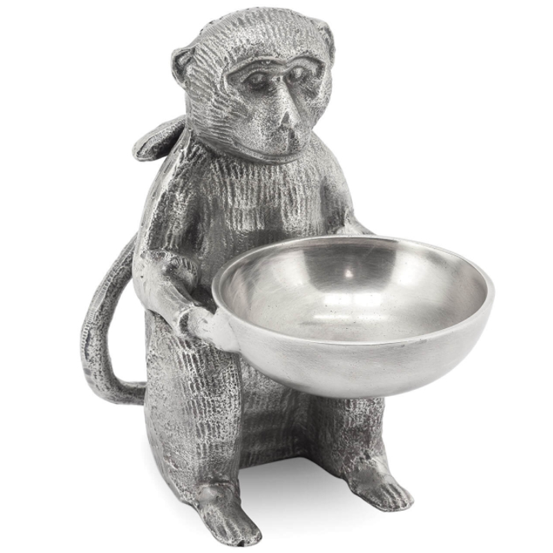 Подсвечник CANDLEHOLDER MONKEY ALLU Silver Серебряный в Санкт-петербурге | Loft Concept 