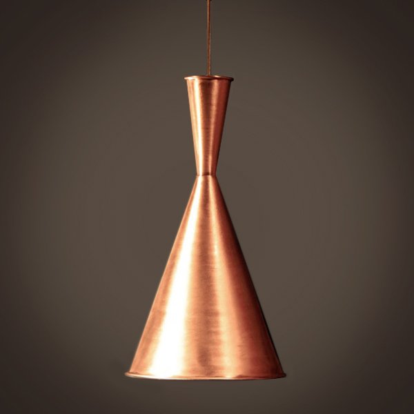 Подвесной светильник Copper Pendant Lamp Beat Light Tall   Алюминий Латунь Медь в Санкт-петербурге | Loft Concept 