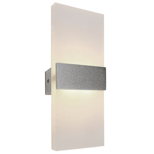 Бра Road Wall Light Silver Серебряный Прозрачный белый в Санкт-петербурге | Loft Concept 