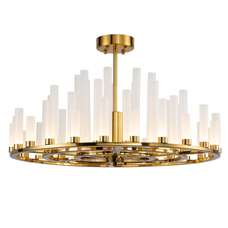 Люстра Candlestick Chandelier Глянцевое золото в Санкт-петербурге | Loft Concept 