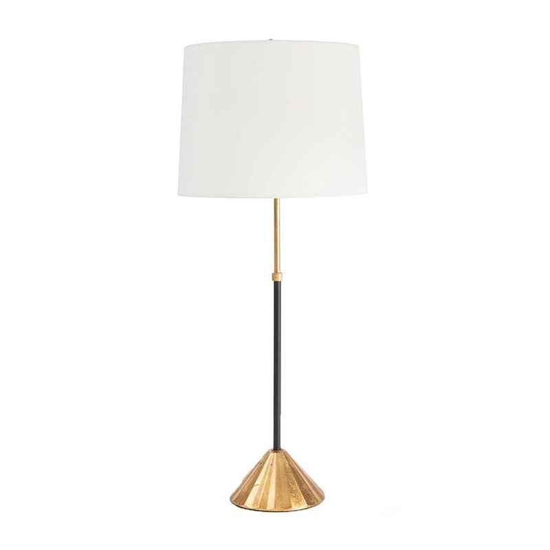 Настольная лампа Arleta Table lamp Белый Черный Золотой в Санкт-петербурге | Loft Concept 